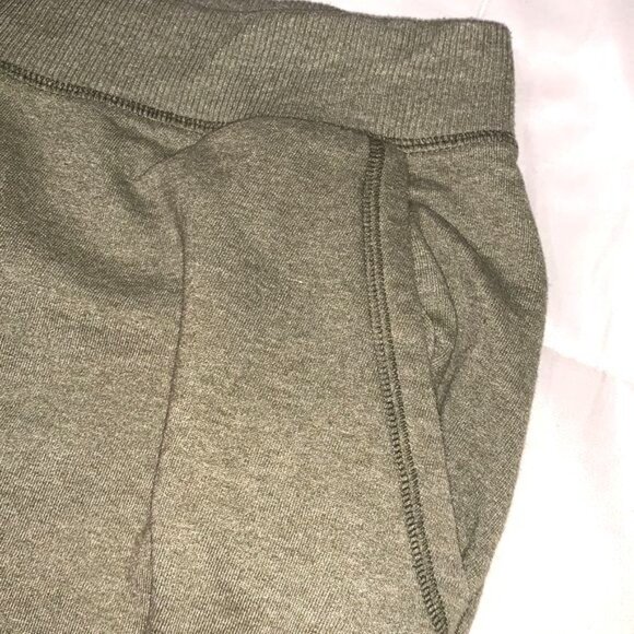 Time And Tru Womens XXL Olive Green Jogger Pants Cotton/Polyester Blend - Picture 4 of 9